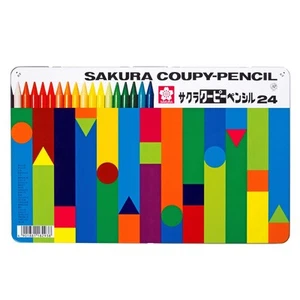 Sakura Crepas color pencil Coupy can 24color 5 pieces FY24 5 696 - Picture 1 of 8