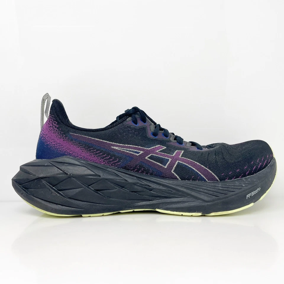 Asics Womens Novablast 4 1012B510 Black Running Shoes Sneakers Size 9 - Image 1 of 4