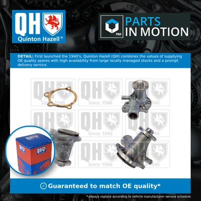 Bomba de agua compatible con refrigerante FORD CONSUL 2.0 72 a 75 QH 1484376 1528548 5004972 nueva Foto 1 de 4