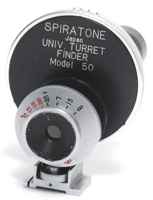 Buscador de Torreta Universal Spiratone Modelo 50 Accura Ancho Normal-50 Tele Foto 1 de 4