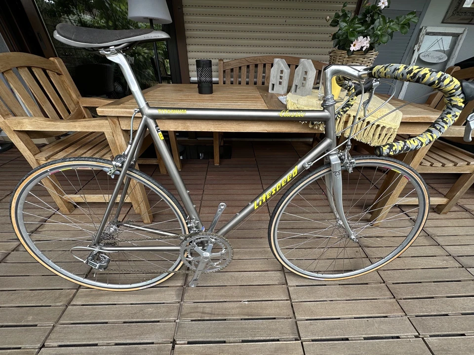 Litespeed Classic Rennrad – NOS! – Dura-Ace 7402 – Titanium - Bild 1 von 4