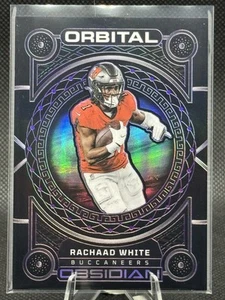 2023 Obsidian Orbital Electric Etch Purple Rachaad White No. 22 Buccaneers /75 - Bild 1 von 2