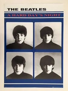 BEATLES,A HARD DAY'S NIGHT, AUTHENTIC 2003 POSTER - Picture 1 of 5