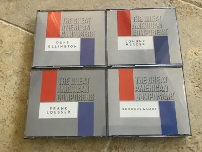 The Great American Composers: CD Lot-Duke Ellington, Johnny Mercer, Frank Loesse — 第 1/4 张图片