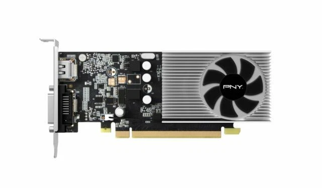 PNY NVIDIA GeForce GT 1030 2GB GDDR5 PCI Express 3.0 Graphics Card (VCGGT10302PBBB)