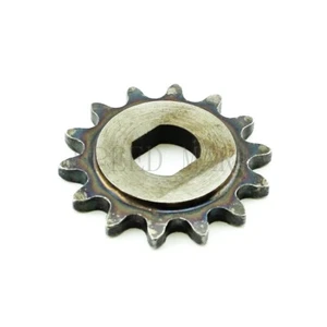 14 Tooth Sprocket Dual D-bore use with #25 chain electric scooter motors MY1020 - Picture 1 of 4
