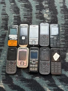 Job Lot 205 - 10x Untested Mixed Nokia Faulty Mobile Phones Spares Repairs - Photo 1 sur 2