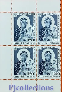 4288-VATICANO 2000 COMPLEANNO DI PAPA GIOVANNI PAOLO II FULL BLOCK 4 STAMPS MNH - Imagen 1 de 1