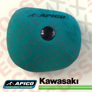 KAWASAKI KX250F APICO PRE-OILED AIR FILTER 2021-2024 DUAL STAGE AIR FILTER - Picture 1 of 5