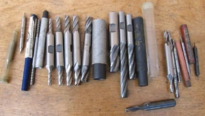 17 EINZEL-/DOPPELSCHAFTFRÄSER. 2 & 4 FLÖTE: ACCULEAD, UNION, WELDON. 1/32" - 1/2 - Bild 1 von 10