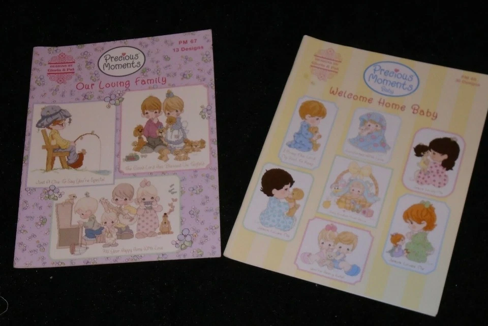 LIBRO DE PUNTO DE CRUZ MOMENTOS PRECIOSOS Nuestra Familia Amorosa O Bienvenido a Casa Bebé Elige Foto 1 de 2