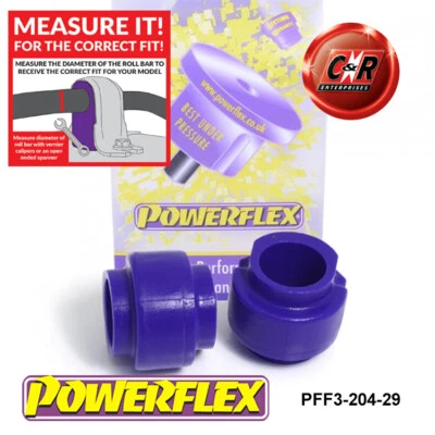 Powerflex Frente Casquillos Arb 29mm Para VW Passat B5 4 Movimiento (96-2005) - Imagen 1 de 4