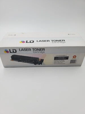 Yellow Ink Toner Oki Okidata 3100 3200 5100 5150 5200 5250 5300 5350 5400 5450 - Image 1 of 4