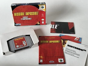 Mission: Impossible Nintendo 64 Original KOMPLETT CIB Authentic N64 GETESTET - Bild 1 von 12
