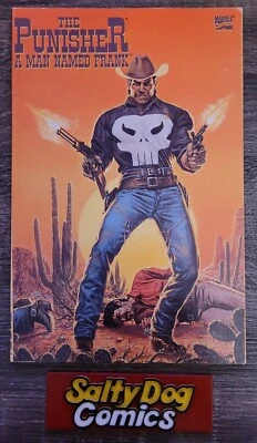 Punisher - A Man Named Frank - Marvel Graphic Novel - High Grade - Buscema - Image 1 of 2