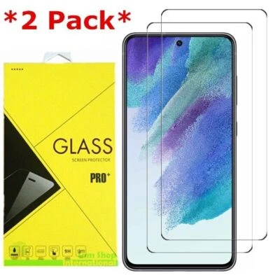 IRONSMITH 2Pack Tempered Glass Screen Protector for Samsung Galaxy S21 FE 5G