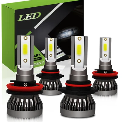 For Ford EcoSport 2018-2020 LED Headlight Bulbs High Low Beam 6000k white Lamps - Image 1 of 4