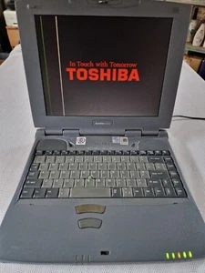 Vtg Toshiba Satellite 2550CDT Untested For Parts Read Description - Picture 1 of 18