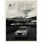 1971 Toyota Corona: Car That Went 234000 Miles Vintage Print Ad