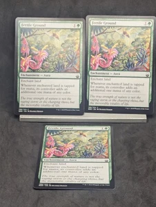 Fertile Ground X3 NM Battlebond MTG Magic the gathering - Picture 1 of 1