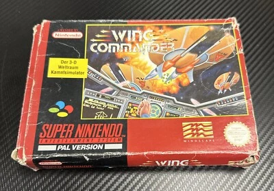 Nintendo SNES - Wing Commander mit OVP - Bild 1 von 4