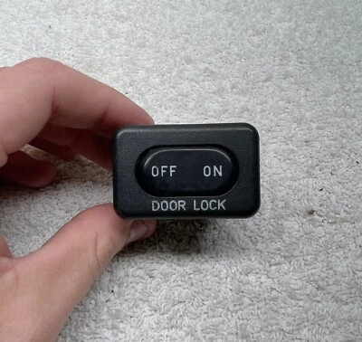 1992 1993 1994 Saab 900 clássico conversível trava de porta console interruptor fabricante de equipamento original 9598434 - Imagem 1 de 4