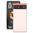 For Google Pixel 6 Battery Back Cover with Middle Frame (Pink)