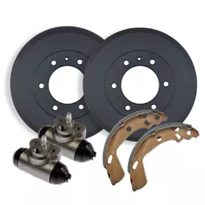 RDA REAR BRAKE DRUMS + SHOES + WHEEL CYLINDERS FOR FORD FALCON X-SERIES 1966-198 - Picture 1 of 6