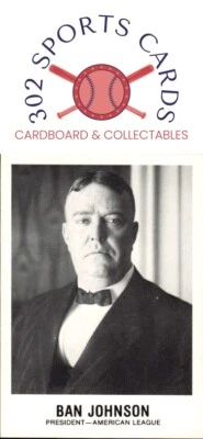 1977-84 Galasso Glossy Greats #170 Ban Johnson - Image 1 of 2