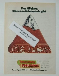 # Werbeanzeige/advertisement A5: Toblerone Alpenmilch Schokolade 1978 (25091649) - Picture 1 of 1