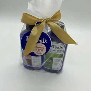 Dr. Teal's Two Pack of Foaming Bath Travel Size Pure Epsom Salt 3 oz Each - Picture 1 of 3
