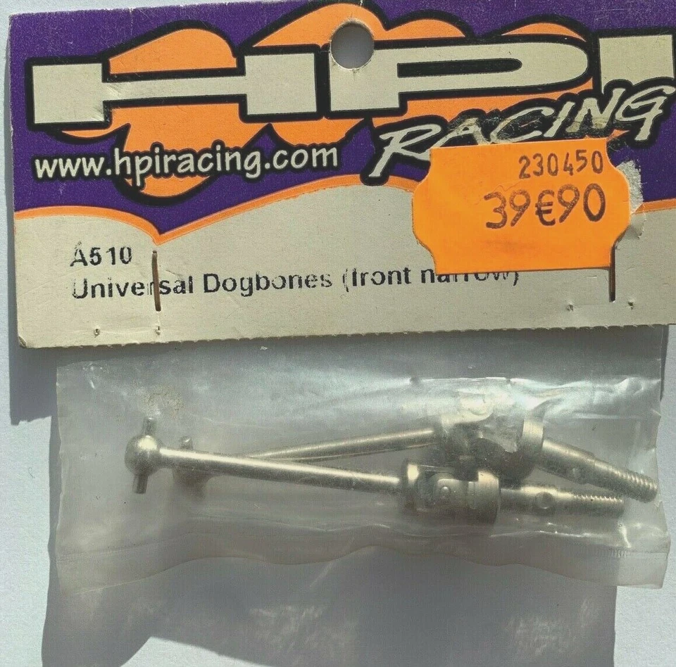 Universal dogbones front narrow A510 HPI Racing  - Photo 1/1