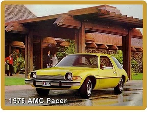 1976 AMC Pacer Auto  Refrigerator / Tool Box Magnet Man cave Item - Picture 1 of 1
