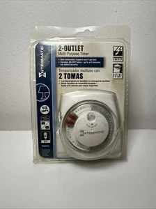 Intermatic TN800CL 2-Outlet Multi-Purpose Timer Indoor 24 Hrs - Picture 1 of 2