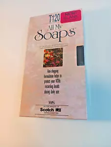 NEU-T-120 All My Soaps Leer Videokassette Scotch Videocassette VHS - Bild 1 von 1