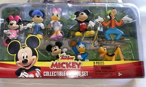 Mickey Mouse , Minnie , Daisy Duck Disney Junior Collectible Friends Set Of 8 - Picture 1 of 2