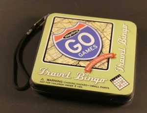 Magnifico Go Games Magnetic Travel Bingo Game in Tin New Factory Sealed - Picture 1 of 8
