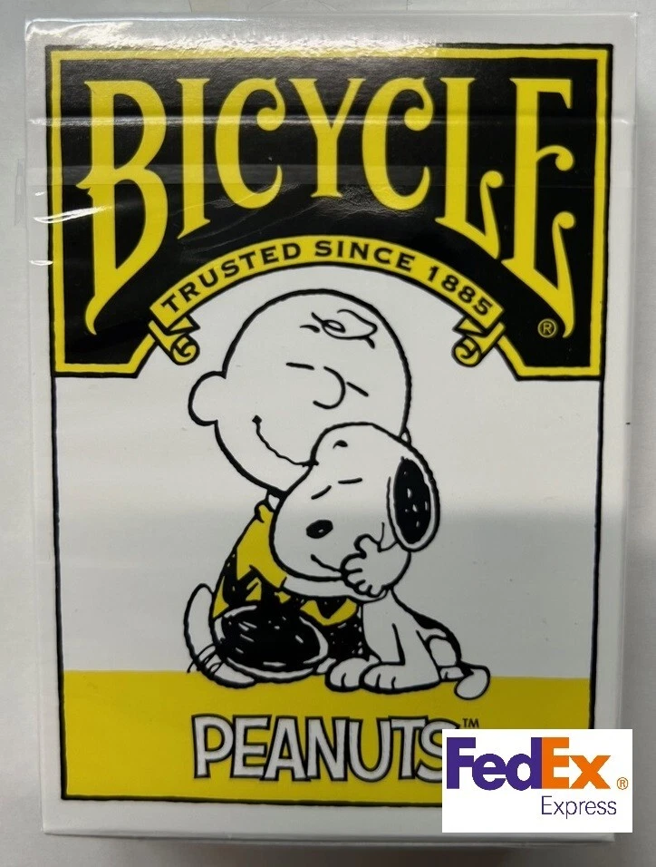 Bicycle Peanuts Snoopy Playing Cards Trump Rare
