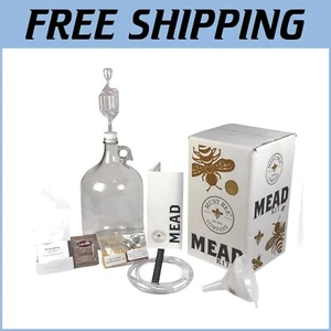 Kit para hacer hidromiel amigable para principiantes con fermentador de vidrio e instrucciones incluidas - Imagen 1 de 11