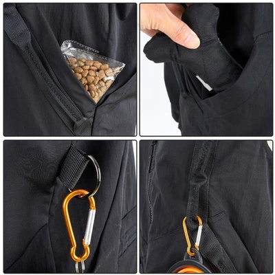 Multfunctional Canine Training Vest Overall Large Pocket Antiscratch Meshes Vest - Image 1 of 4