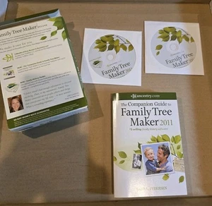 Family Tree Maker Deluxe Software Ancestry.com 2011 Windows XP, Vista, Or 7 - Zdjęcie 1 z 7