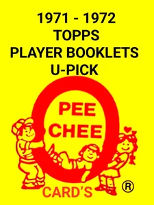 Folletos de cuentos de jugadores de hockey Topps 1971-72... U-Pick - Imagen 1 de 79