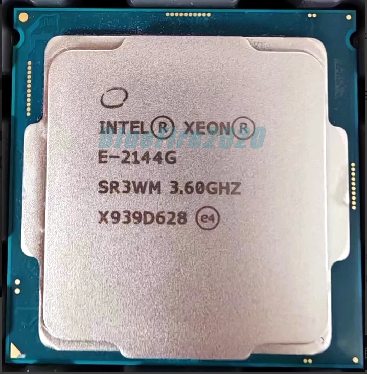 Intel Xeon E-2144G 3.60 GHz 4-Core 8MB 71W LGA-1151 SR3WM CPU Processor - Image 1 of 1