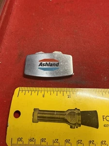 VINTAGE ZIPPO STAINLESS Ashland Oil GOLFBALL MARKER DIVOT TOOL SET - Bild 1 von 3