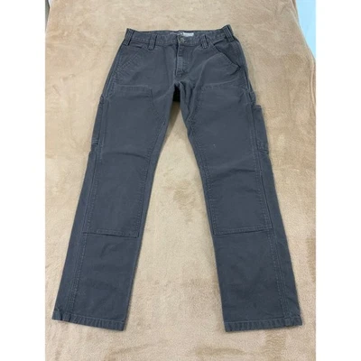 Carhartt Relaxed Straight Fit Pants Mens size 31(32)x30 Gray - Image 1 of 4
