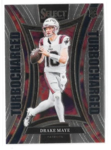 2024 Panini Select - Turbocharged Drake Maye #24 (RC) - Picture 1 of 3