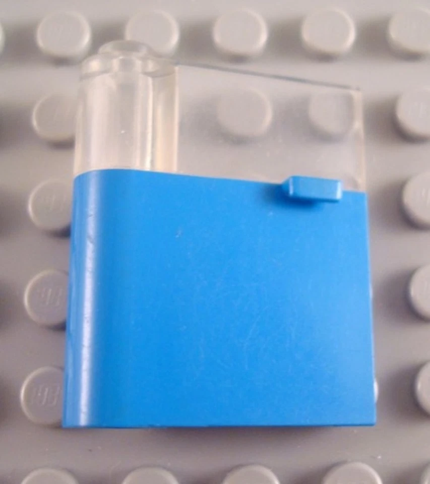 LEGO Blue 1x3x3 Car Truck Vehicle Left Door Part - Image 1 of 1