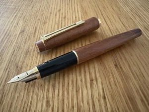 Japan PILOT "CUSTOM GRANDEE" 1984 vintage fountain pen 14K nib size F - Picture 1 of 16