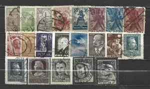 POLAND 21 VARIOUS, USED - Bild 1 von 1