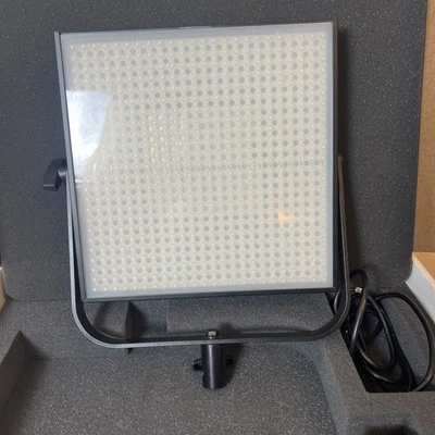 Litepanels 1x1 D-Flood LED Light Panel Model 3285 Power Supply Cords no bracket - Image 1 of 4